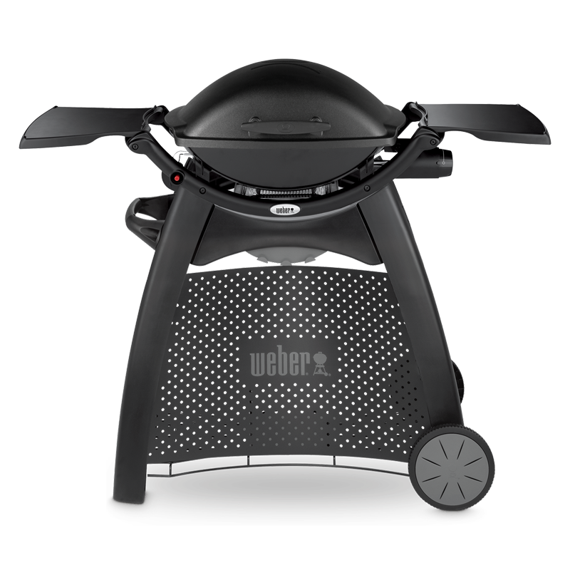 Weber® Q™ (Q2000 - Classic 2nd Gen) Gas Barbecue (LPG) - Patio Cart Bundle image number 0